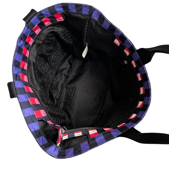 Kate Spade New York Multicolor Top Zip Geometric Nylon Lightweight Tote Bag - Picture 7 of 10